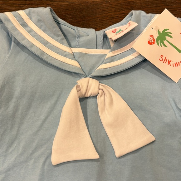 New with Tags Sailor Blouse Shrimp And Grits Kids - Picture 3 of 10